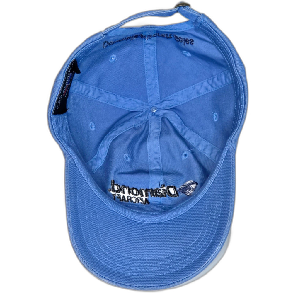 Diamond Aircraft Strapback Hat | Cap America | Light Blue/Black - Picture 8 of 9
